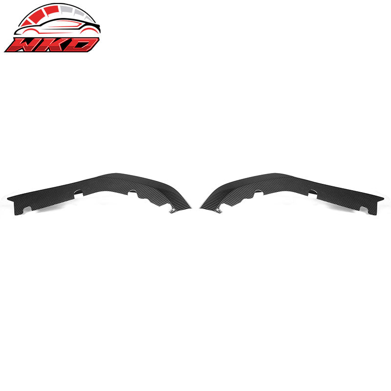 Fits 21-23 BMW G82 G83 M4 MP Style Rear Bumper Apron Diffuser Carbon Fiber 2PC