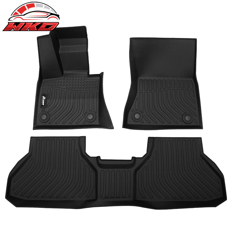 Wholesale 14-16 BMW X5 F15 F85 15-16 X6 F16 All Weather 3D Floor Mats Carpet TPE 3PCS - Wikond Auto