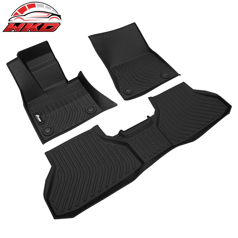 Wholesale 14-16 BMW X5 F15 F85 15-16 X6 F16 All Weather 3D Floor Mats Carpet TPE 3PCS - Wikond Auto
