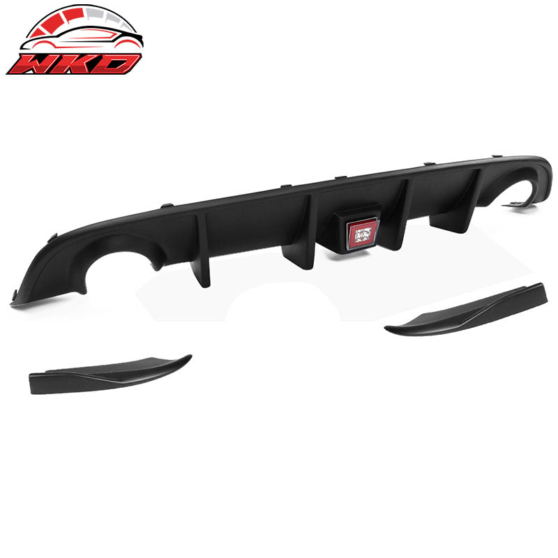 Wholesale 15-23 Charger SRT Rear Diffuser V2 Side Valance Lip W/ Smoke LED Brake Lamp