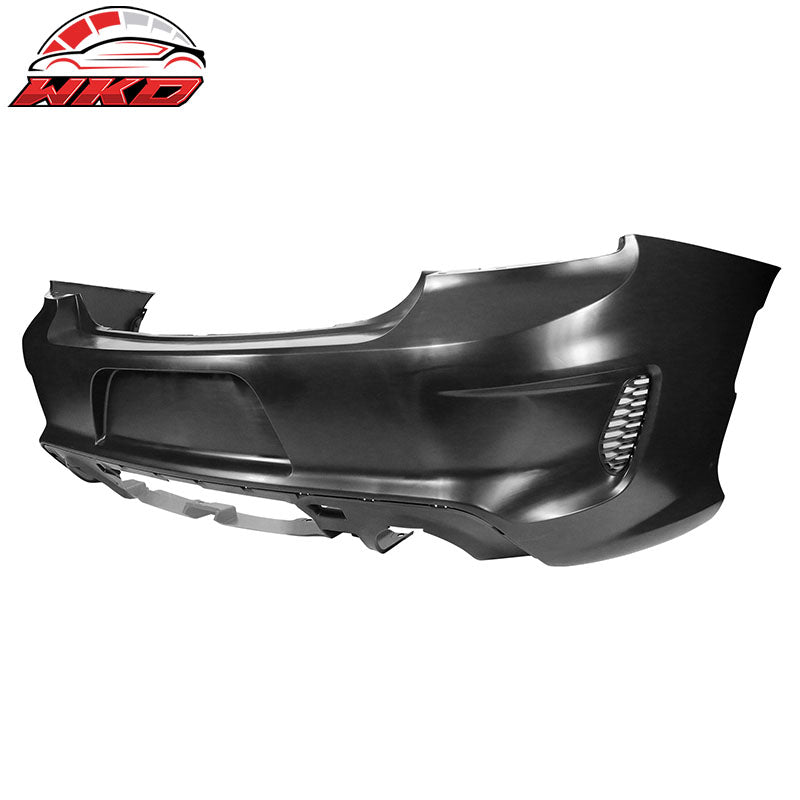 For 15-23 Charger SRT Upper Lower Grille Rear Front Bumper W/ Matte Black Lip PP