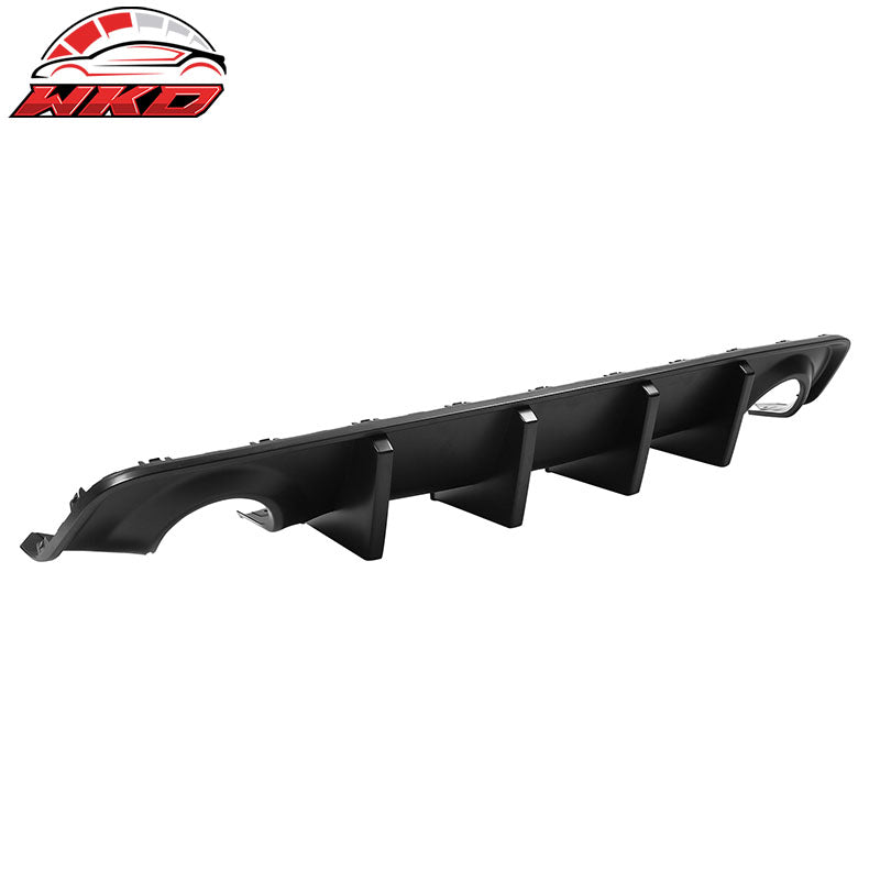 For 15-23 Charger SRT Upper Lower Grille Rear Front Bumper W/ Matte Black Lip PP