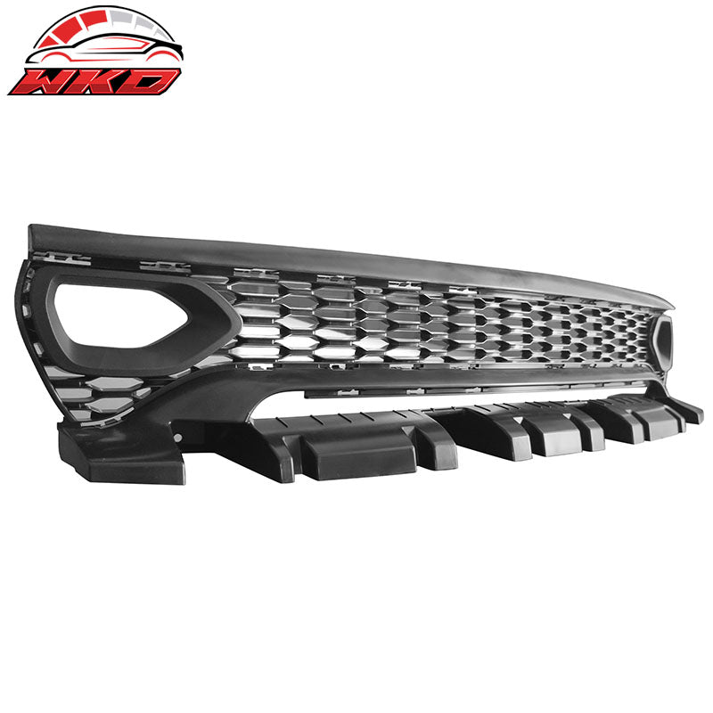 Fits 15-23 Charger SRT Upper Lower Grilles Front Bumper Cover W/ Pink Lip - PP