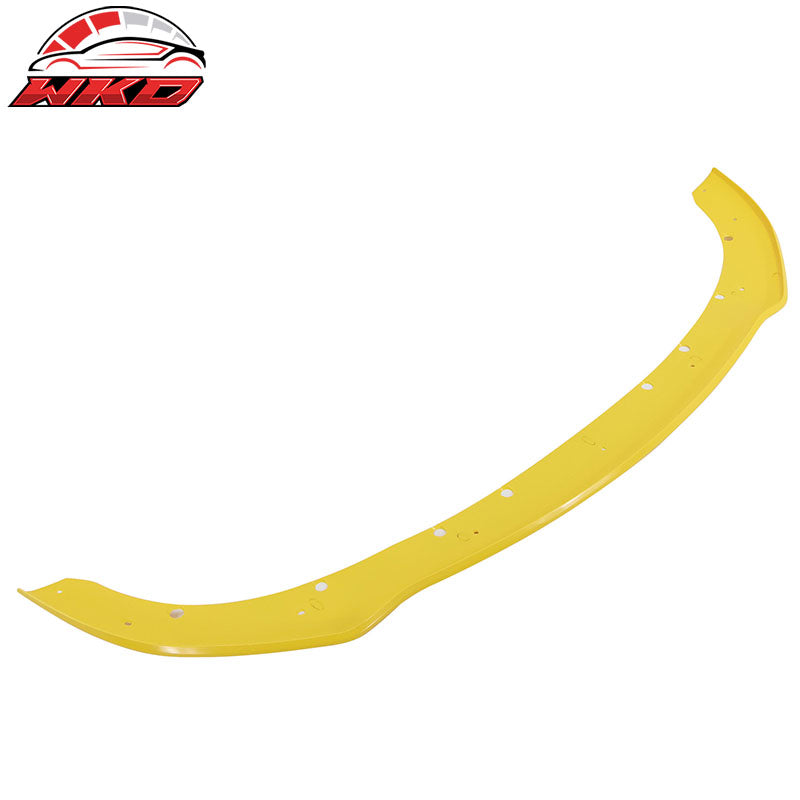Fits 15-23 Charger SRT Upper Lower Grilles Front Bumper Cover W/ Yellow Lip - PP