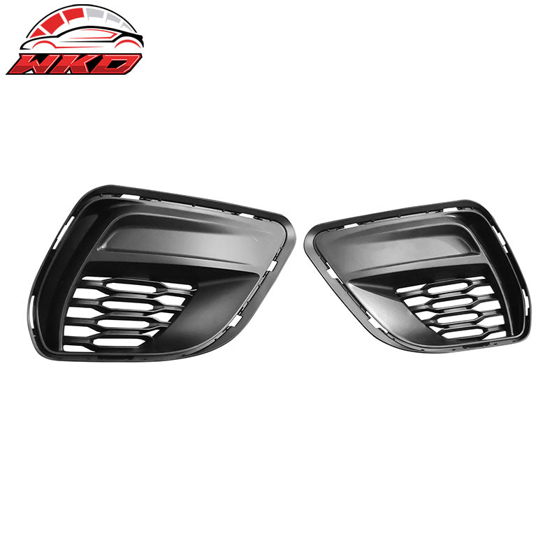 Fits 15-23 Charger SRT Upper Lower LED Grilles Front Bumper Cover W/ Pink Lip PP