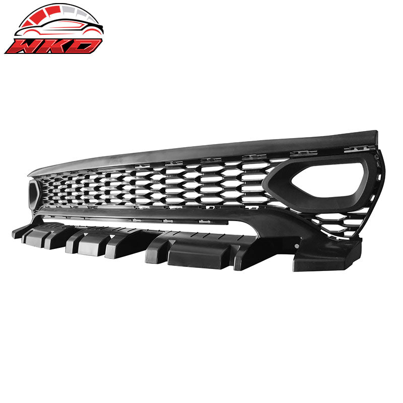 Fits 15-23 Charger SRT Upper Lower Grilles Rear Front Bumper Cover W/ Yellow Lip