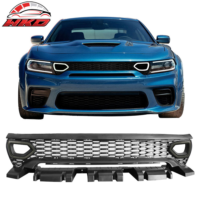 Fits 20-23 Charger SRT Widebody Performance LED Switchback Mesh Upper Grille ABS