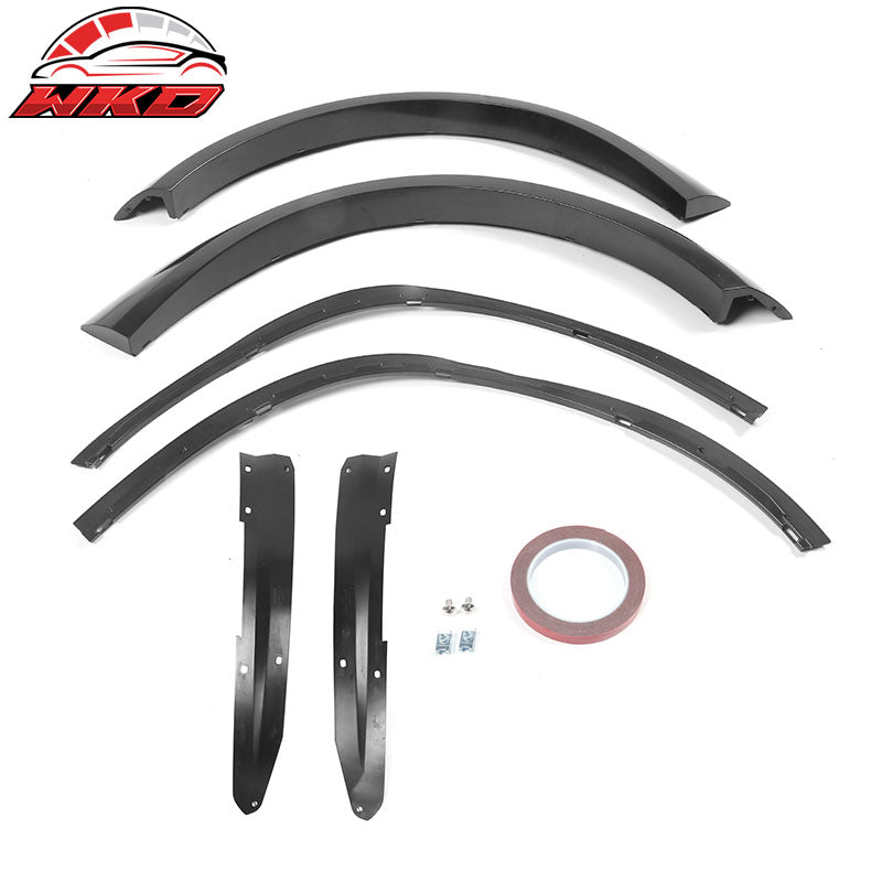 Fits 15-23 Charger Widebody Bumper SRT Grille Carbon Fiber Print Diffuser W/ LED