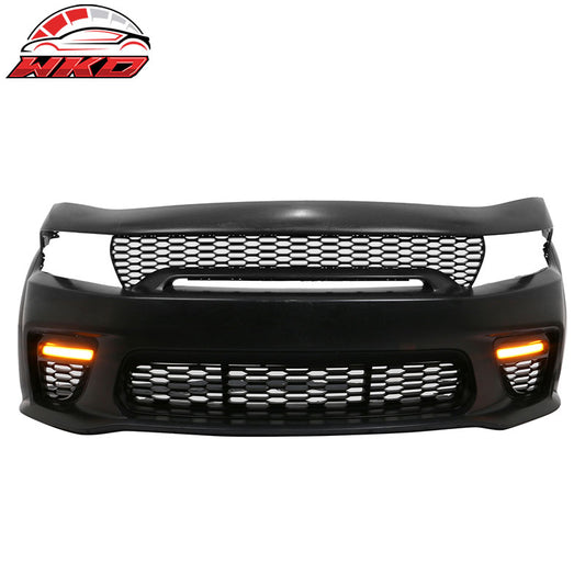 Wholesale 20-23 Charger Widebody SRT Front Bumper Assembly Replacement W/ LED Grille