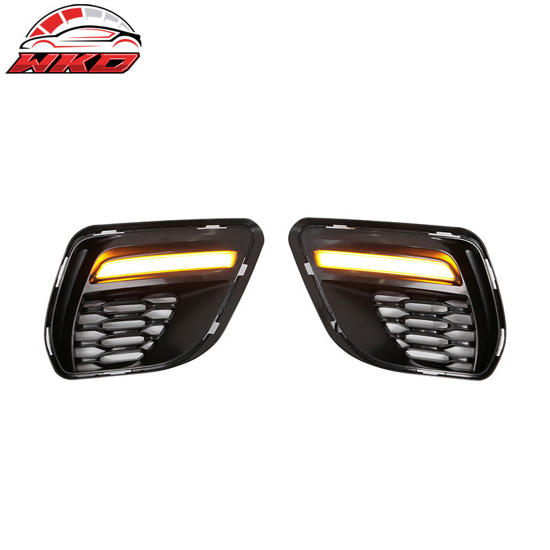Fits 20-23 Charger Widebody SRT Front Bumper Assembly Replacement W/ LED Grille