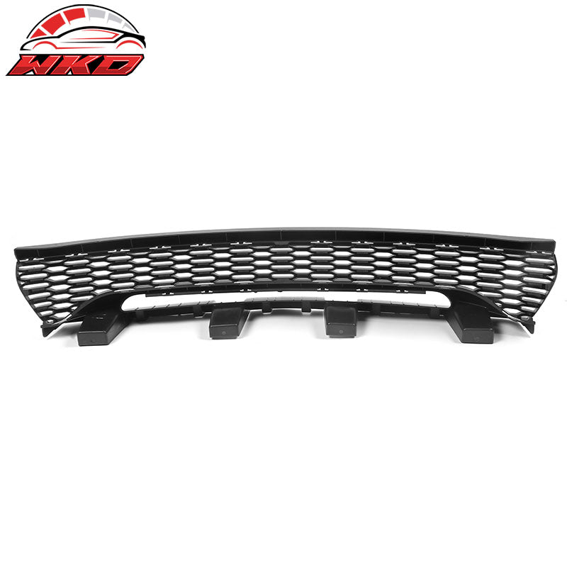 Fits 20-23 Charger Widebody Sedan OE Style Front Bumper Mesh Upper Lower Grilles