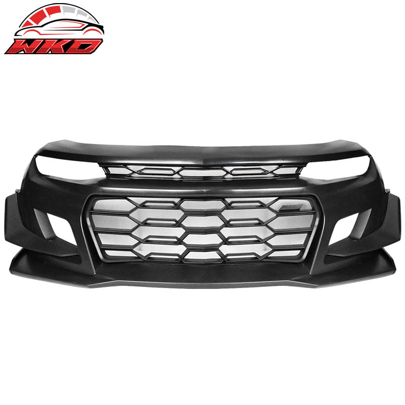 Fit 16-24 Chevrolet Camaro 1LE Style Front Bumper Cover + OE Style Rear Diffuser