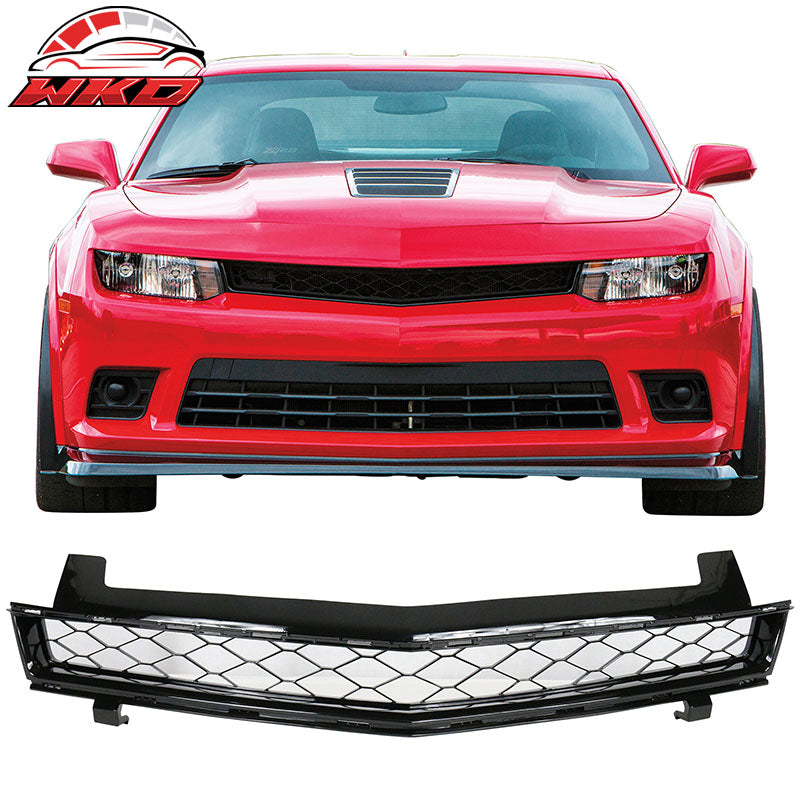 Fits 14-15 Chevrolet Camaro SS Style PP Front Bumper Cover W/Lip + Rear Diffuser