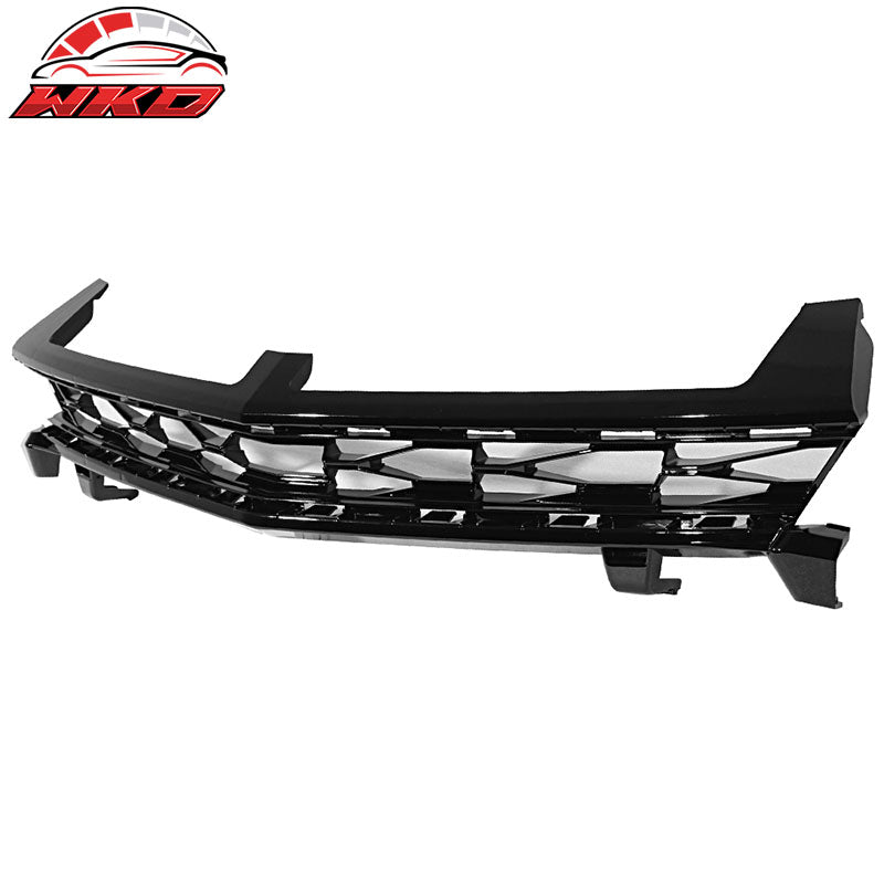 Fits 16-18 Chevy Camaro SS 50th Anniversay Front Bumper Upper Grille Black