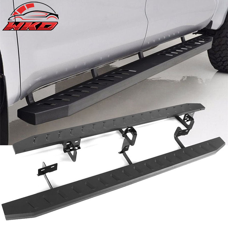 Fits 15-18 Chevy Colorado GMC Canyon Crew Cab 76" Side Step Bar Running Boards
