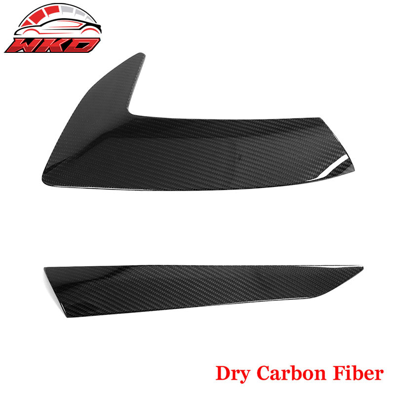Dry Carbon Fiber Wholesale 20-26 Chevy Corvette Gloss Black Fender Vent Door Garnish - Wikond Auto