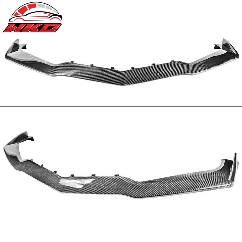 Fits 14-19 Chevy Corvette C7 Front Bumper Conversion + Carbon Fiber Splitter