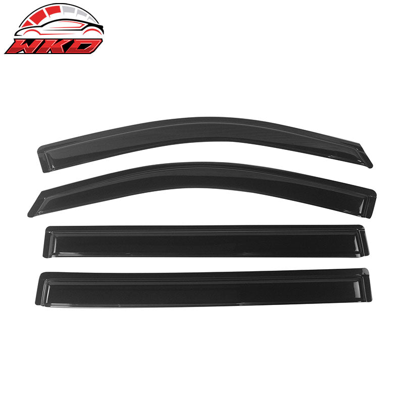 Fits 15-20 Chevy Escalade ESV Suburban GMC Yukon XL Window Visor Acrylic 4Pc Set