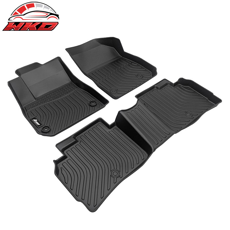 Fits 16-25 Chevrolet Malibu Heavy Duty TPE Floor Mats 3D Molded Liner Guard Set