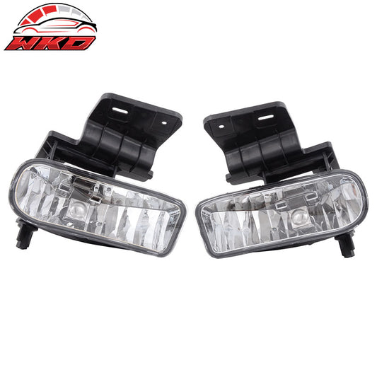 Wholesale 99-02 Chevy Silverado & 00-06 Suburban Tahoe Clear Lens Fog Lights Lamp 2PC - Wikond Auto