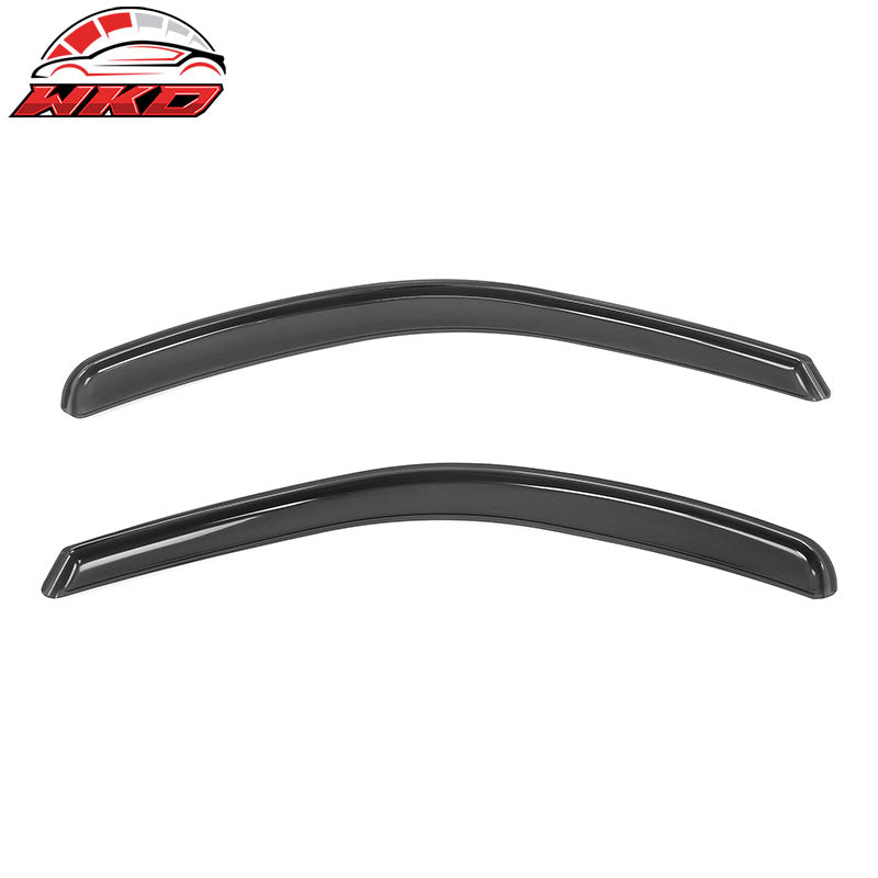 Fits 19-25 Silverado Sierra 1500 2500 3500 Standard Cab Window Visors In-Channel
