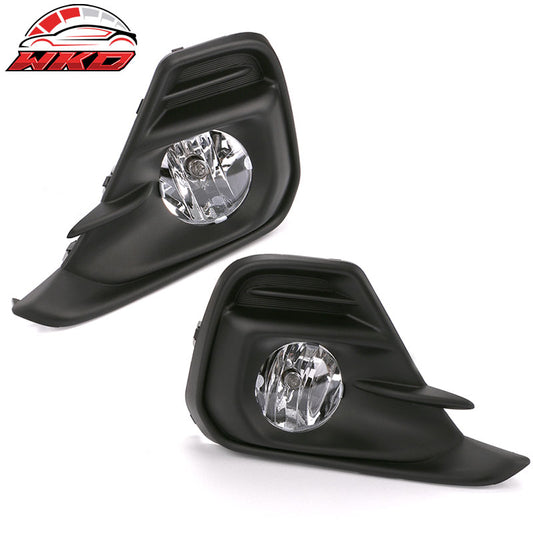Wholesale 16-18 Chevrolet Spark OE Style Foglights Kit ABS Black Housing Clear Lens - Wikond Auto