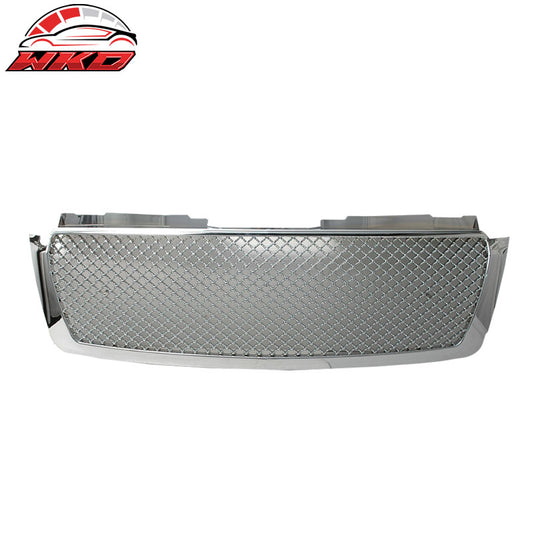 Wholesale 07-14 Tahoe Suburban Avalanche Mesh Chrome Bumper Cover Hood Grille Grill