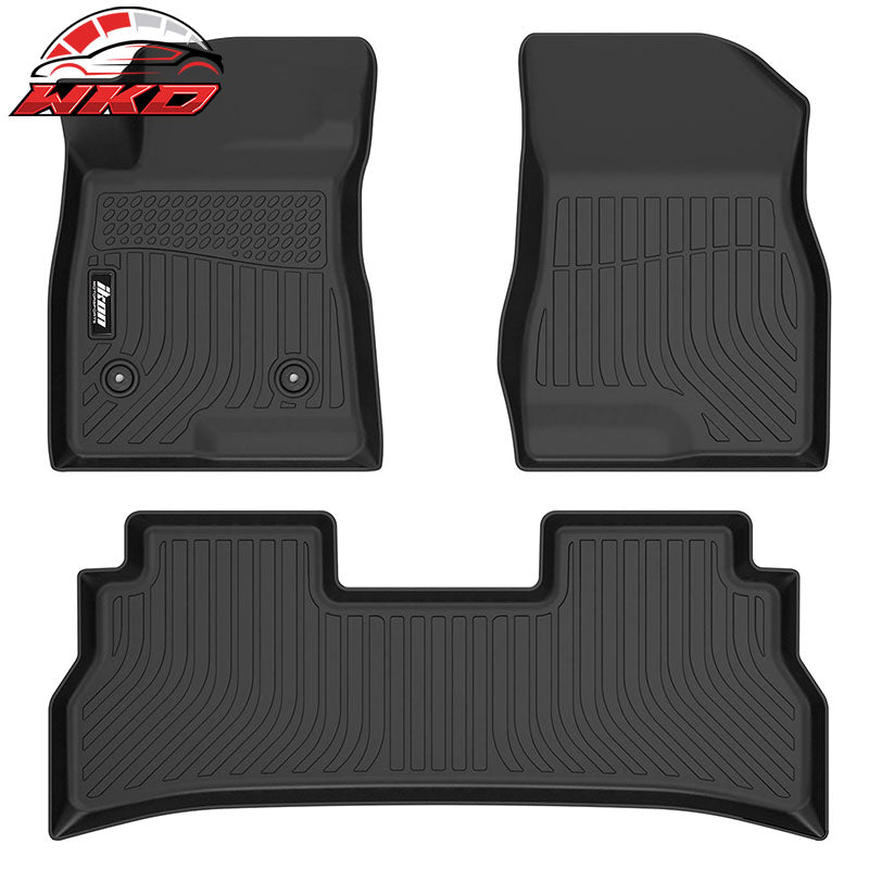 Fits 24-26 Chevrolet Trax Heavy Duty Floor Mats Liner 3PCS + Trunk Mat  - TPE
