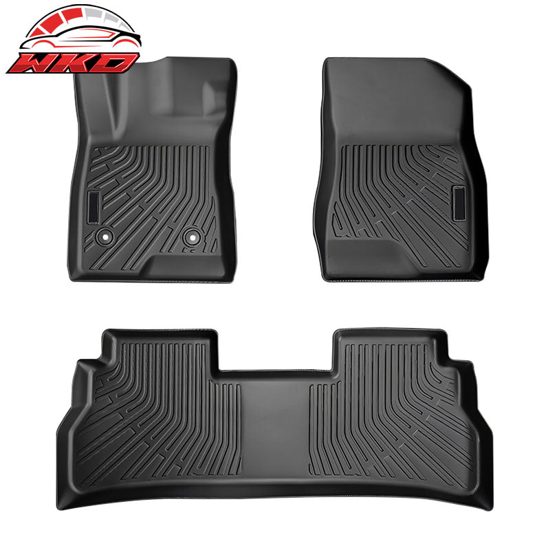 Fits 24-26 Chevrolet Trax TPE All Weather Floor Mats+ Trunk Mat+ Backrest Mats