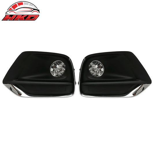 Wholesale 17-21 Chevy Trax OE Fog Light Foglight Kit Fog Lamp with Chrome Trim - Wikond Auto