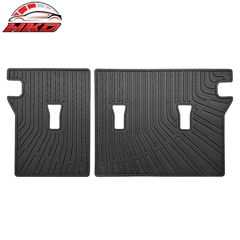 Fits 24-26 Chevy Trax?All Weather 3D Molded Rear Trunk Mat+ Backrest Mats - TPE