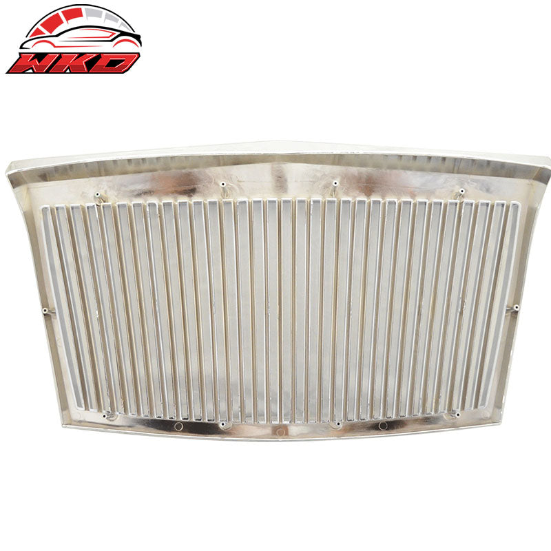 Fits 05-10 Chrysler 300 300C RR Phantom Style Front Bumper Grille Chrome