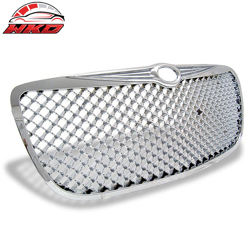 Wholesale 04-06 Chrysler Sebring Mesh Style Front Grill Hood Grille Chrome ABS