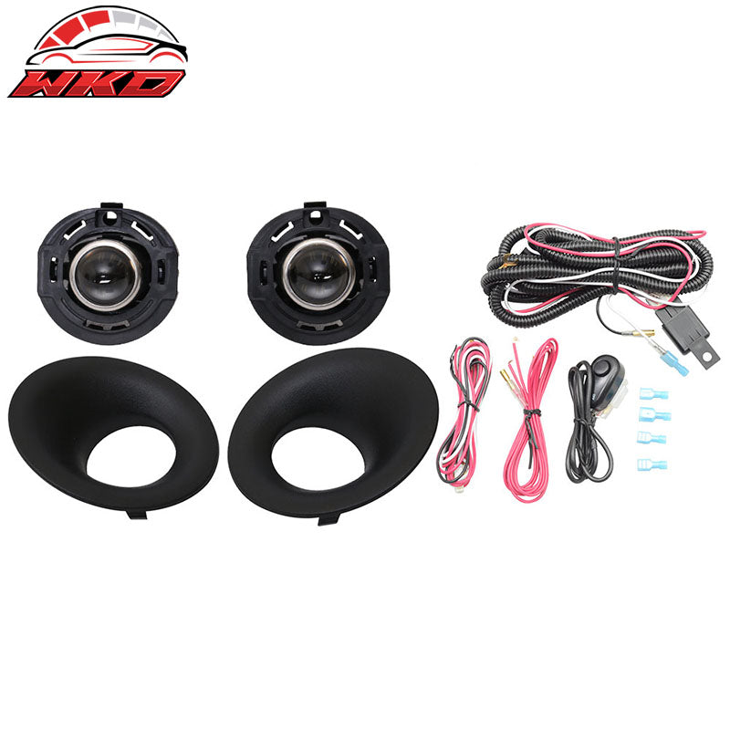 Wholesale 15-23 Challenger Front Fog Light Lamp Pair LH RH Clear Lens H11 12V 55W