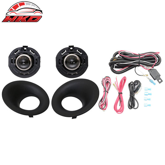 Wholesale 15-23 Challenger Front Fog Light Lamp Pair LH RH Clear Lens H11 12V 55W - Wikond Auto