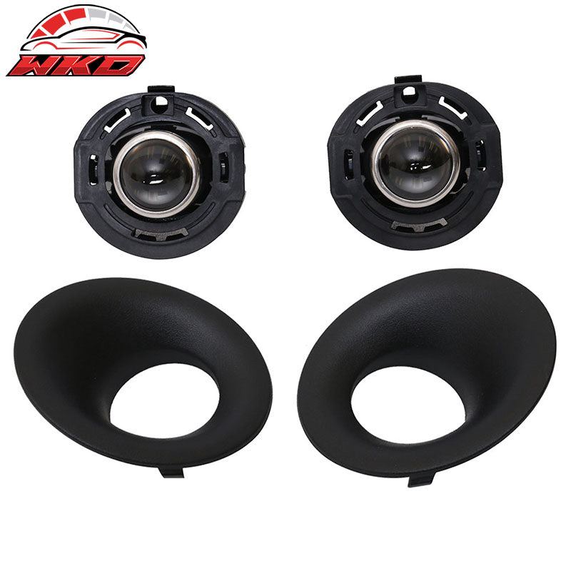 Fits 15-23 Challenger Front Fog Light Lamp Pair LH RH Clear Lens H11 12V 55W