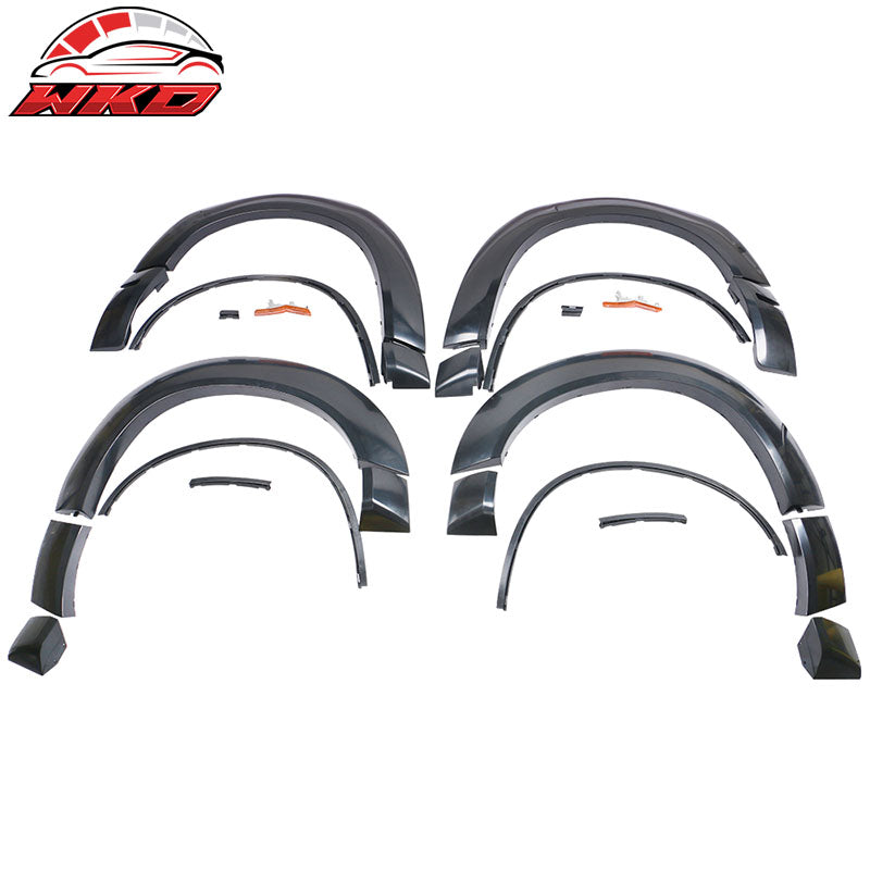 Fits 15-23 Dodge Challenger Front Lip + Fender Flare Hellcat to Demon Conversion