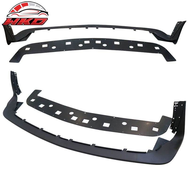 Fits 15-23 Dodge Challenger Front Lip + Fender Flare Hellcat to Demon Conversion