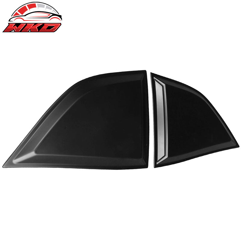 Fits 08-23 Dodge Challenger V2 Style Rear Window Louver Side Quarter Scoop Vent