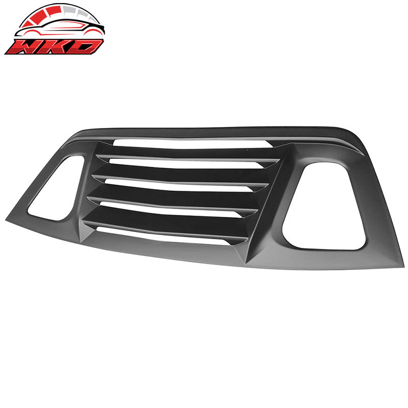Fits 08-23 Dodge Challenger V2 Style Rear Window Louver Side Quarter Scoop Vent