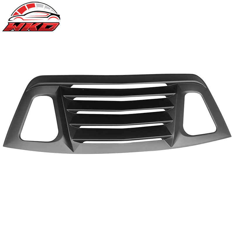 Fits 08-23 Dodge Challenger V2 Style Rear Window Louver Side Quarter Scoop Vent