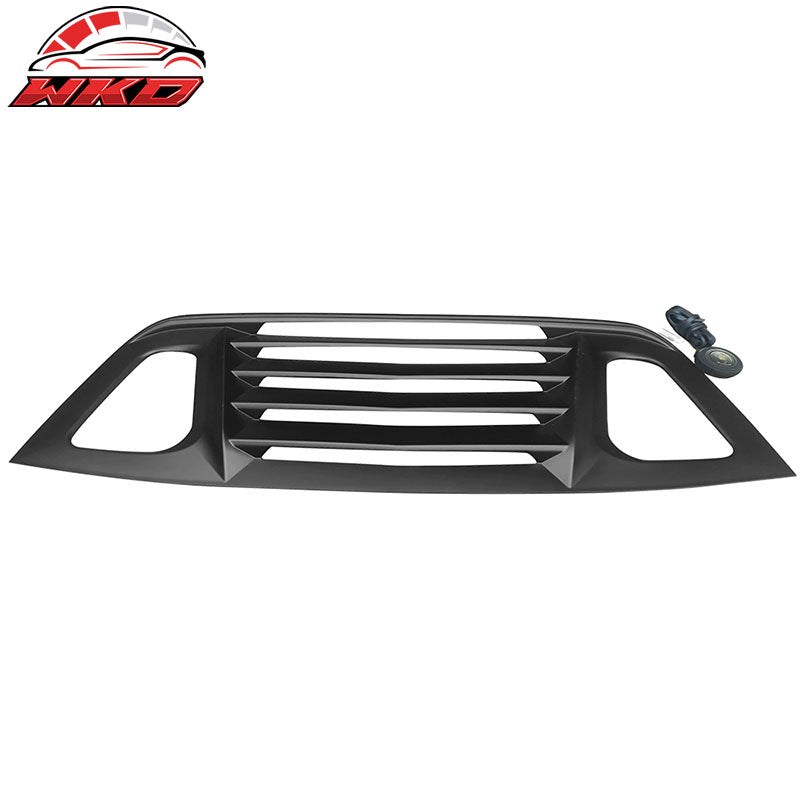 Fits 08-23 Dodge Challenger V2 Style Rear Side Window Louver Air Vent