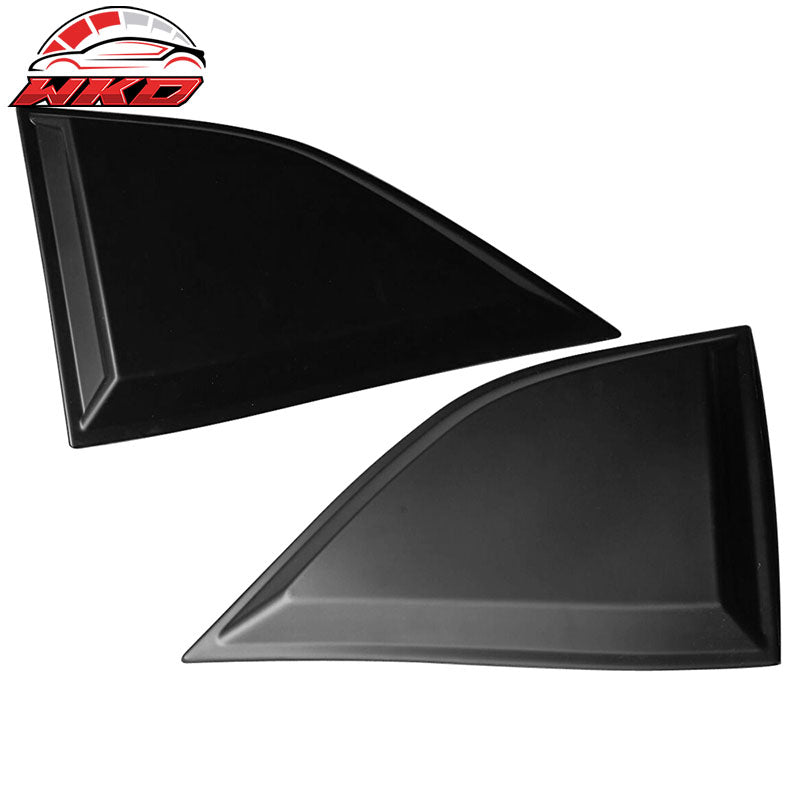 Fits 08-23 Dodge Challenger XE Style Rear Window Louver Side Quarter Scoop Vent
