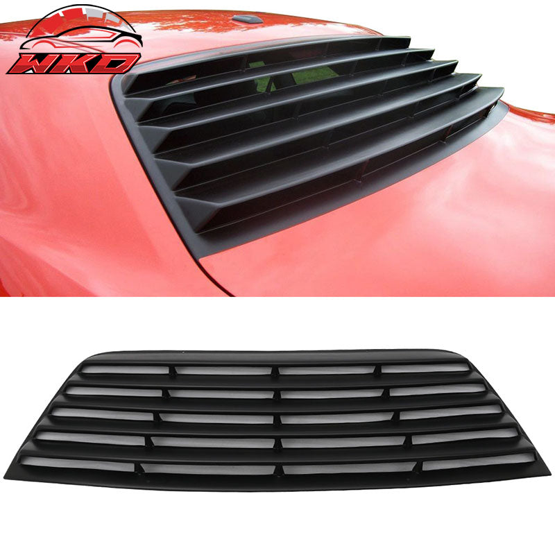 Fits 08-23 Dodge Challenger XE V2 Style Rear Side Window Louver