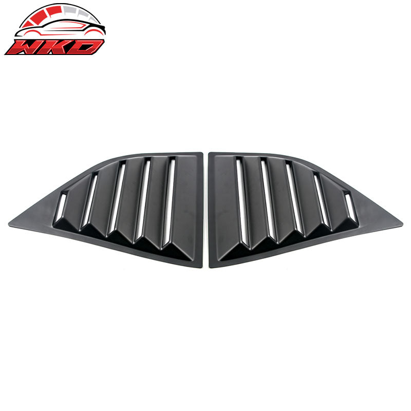 Fits 08-23 Dodge Challenger XE V2 Style Rear Side Window Louver