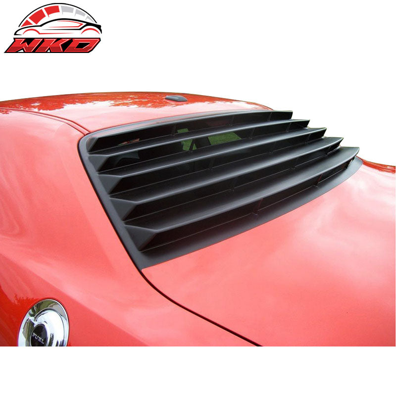 Fits 08-23 Dodge Challenger XE V2 Style Rear Side Window Louver