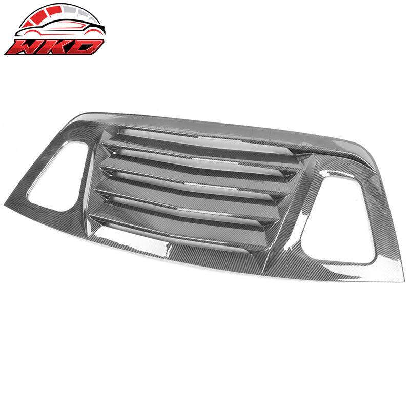 Fits 08-23 Dodge Challenger XE V2 Style Rear Side Window Louver Scoops - PP
