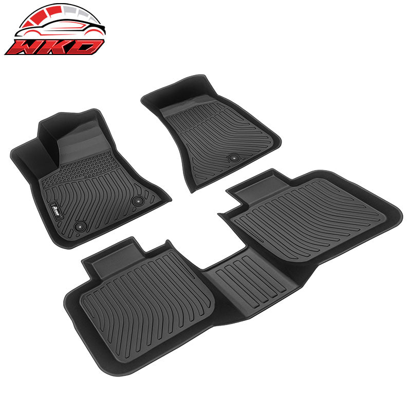 Fits 11-23 Dodge Charger Chrysler 300 RWD Floor Mats All Weather 3D Carpets TPE