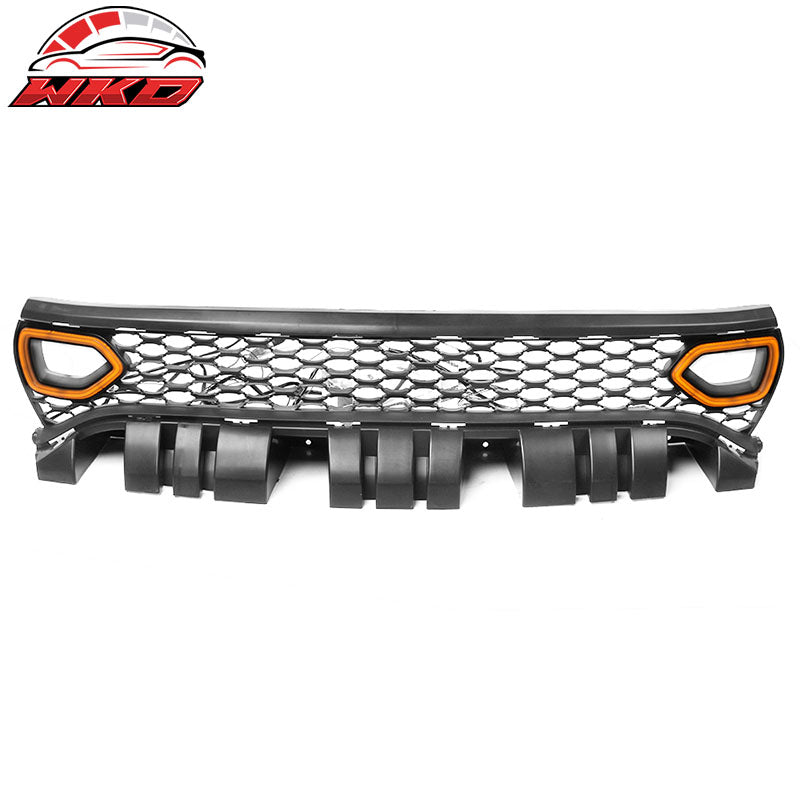 Fits 15-23 Dodge Charger Front Bumper Cover + Foglights + Grille w/ Lights