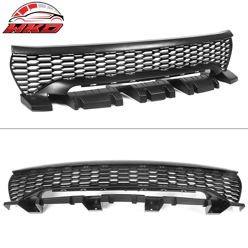 Fits 15-23 Dodge Charger Sedan 4Dr PP Front Bumper Cover W/Grille Foglight Cover